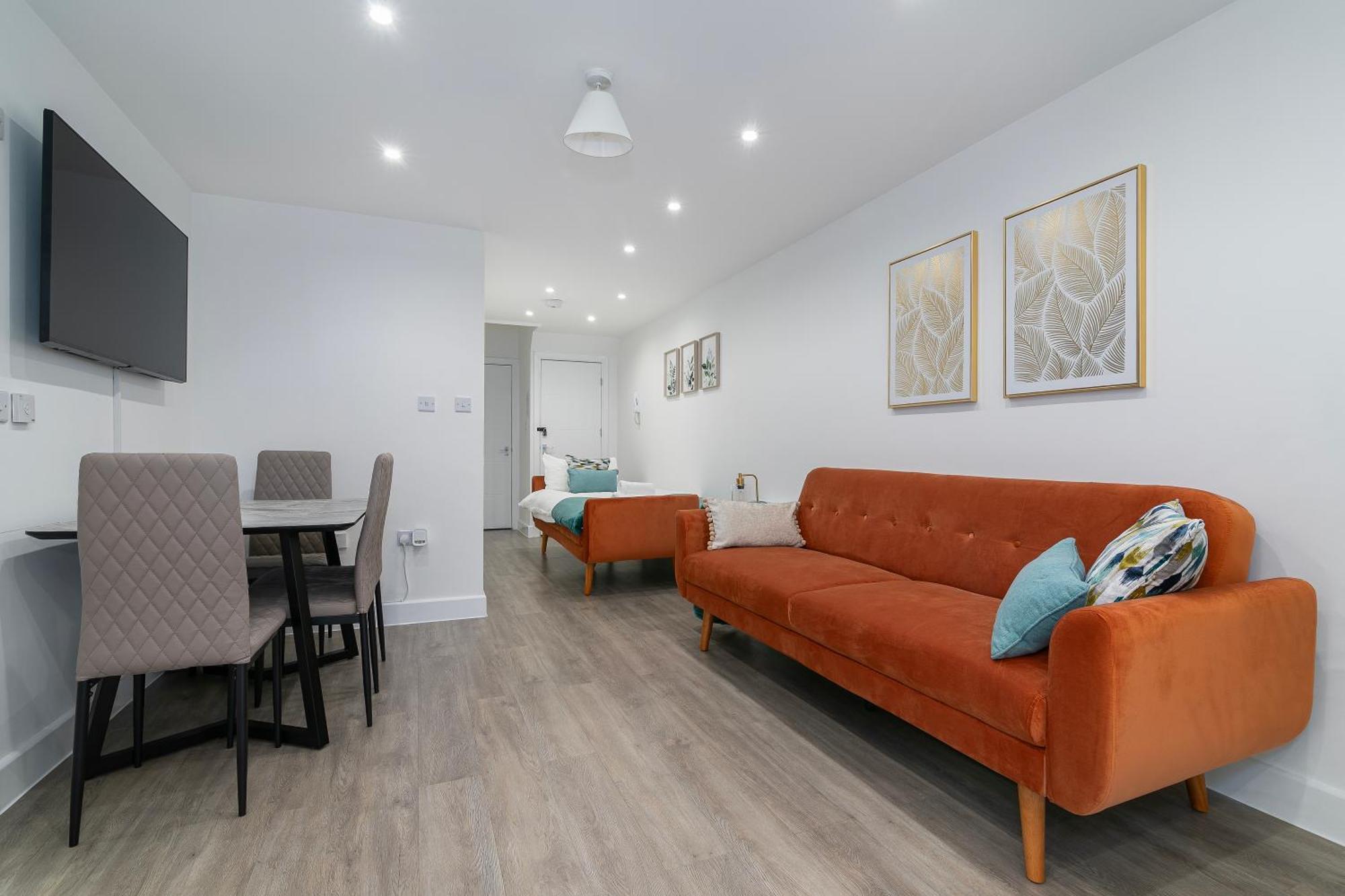 Flat In Queens Park Londen Buitenkant foto