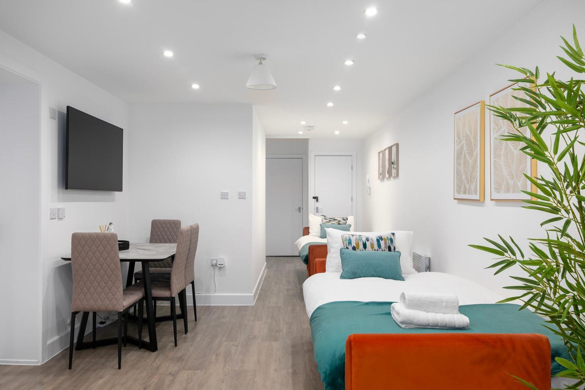 Flat In Queens Park Londen Buitenkant foto